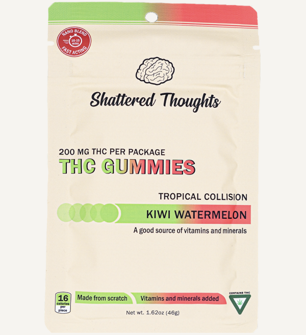 Kiwi Watermelon THC+ Gummies